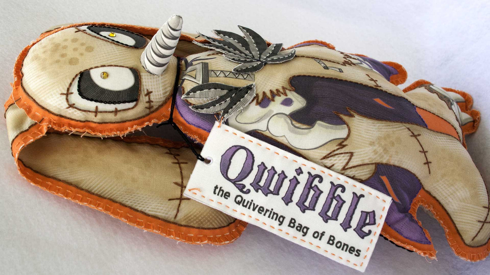 Qwibble – The Quivering Bag of Bones | Cut n Sew Plushie