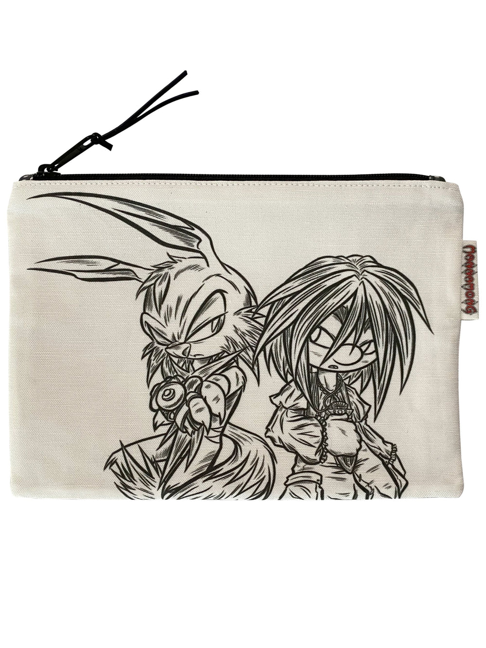 Kali and Tontorus Coloring Pencil Pouch