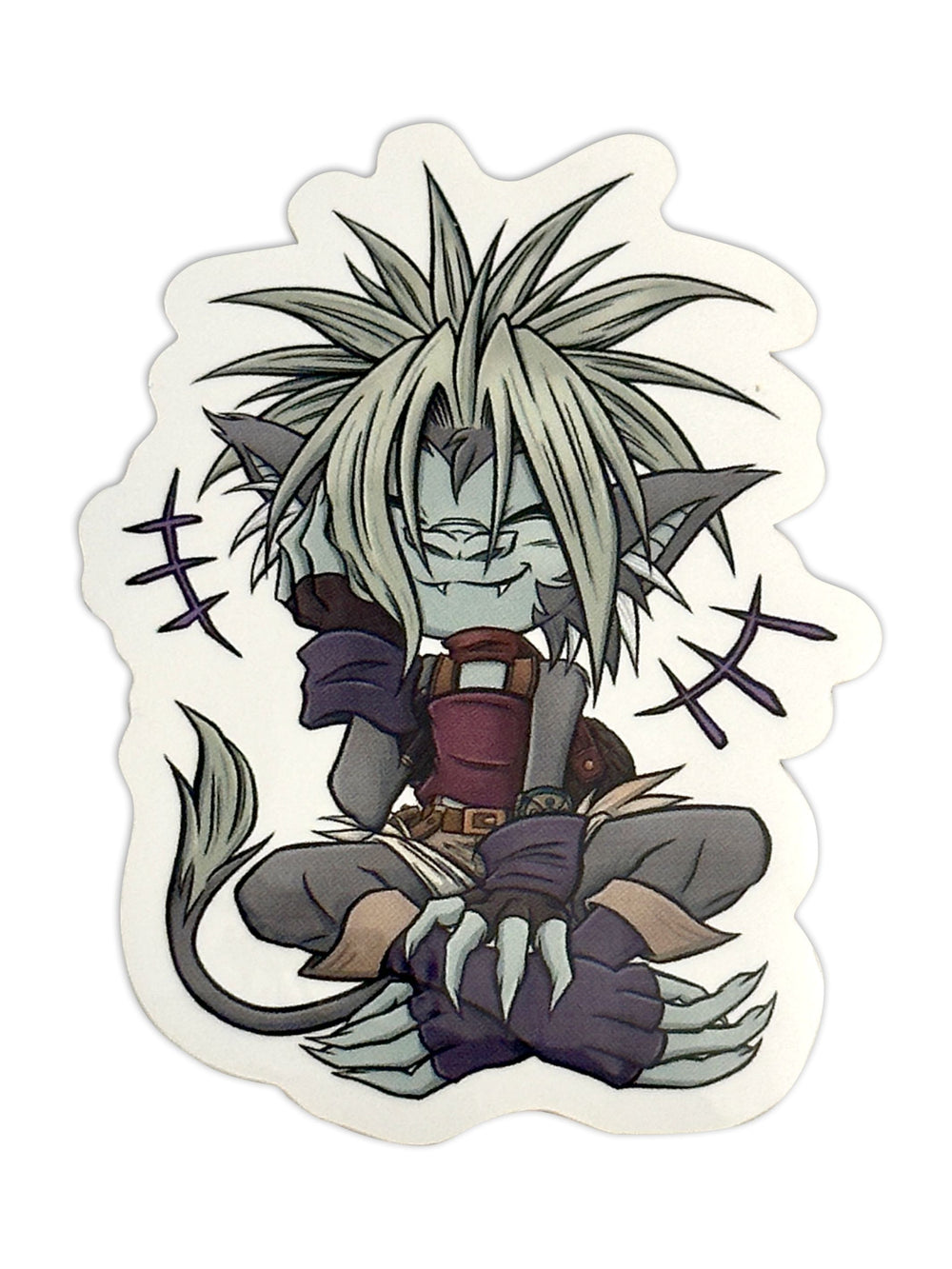 Blitzstreak Die-cut Vinyl Sticker