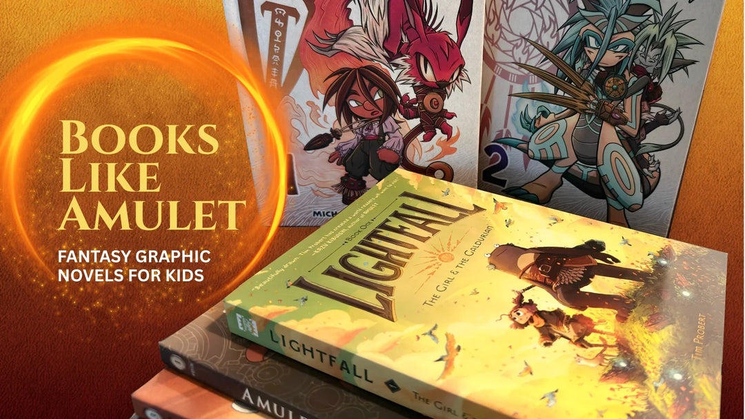Books Like Amulet: Fantasy Graphic Novels for Kids Who Love Adventure and Hidden Worlds