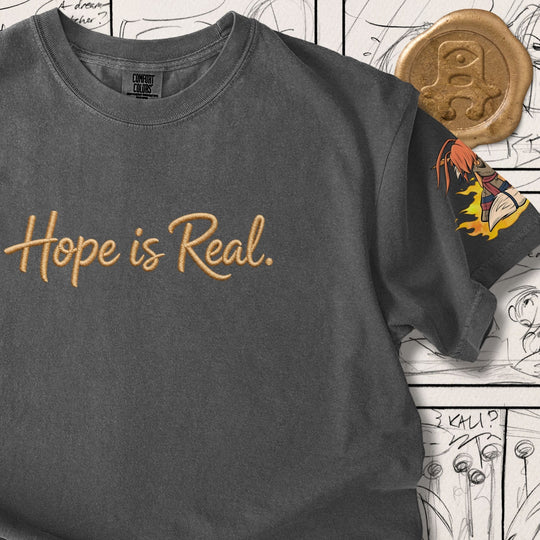 Hope Is Real – Minimalist Script T-Shirt | Comfort Colors