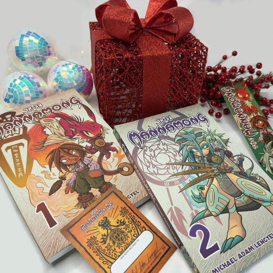 The Mannamong Gift Wrap Edition – Signed Collector’s Bundle (Volumes 1 & 2)