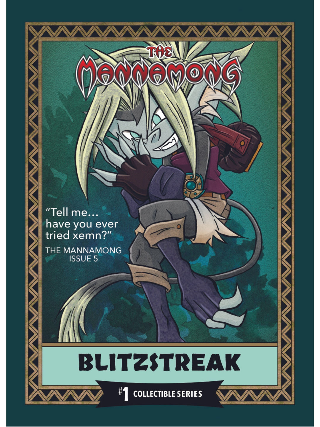The Mannamong Series 1 Collectible Cards
