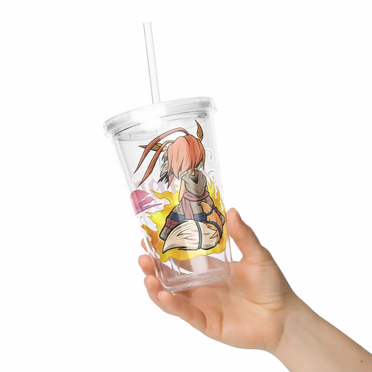 Paniña Hope is Real Clear Plastic Tumbler