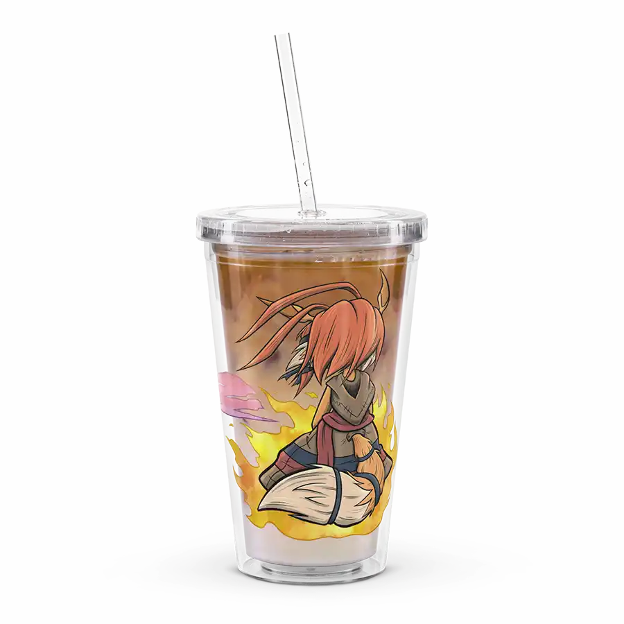 Paniña Hope is Real Clear Plastic Tumbler