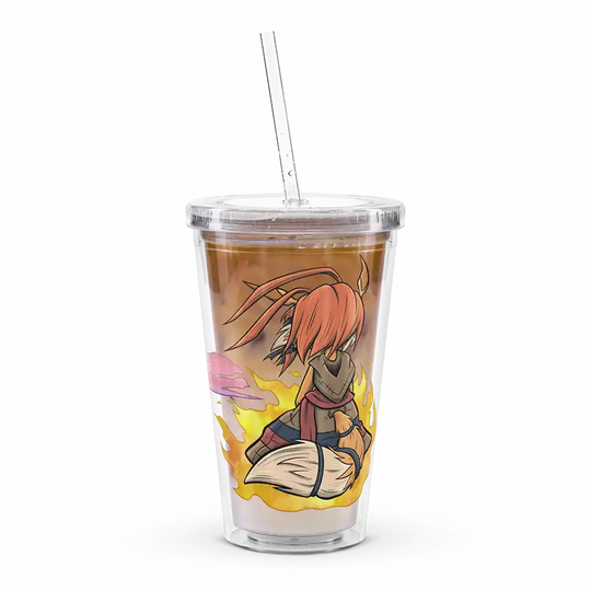 Paniña Hope is Real Clear Plastic Tumbler