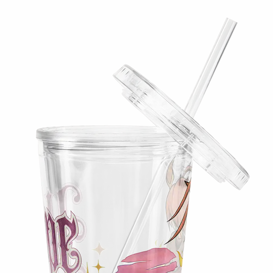 Paniña Hope is Real Clear Plastic Tumbler
