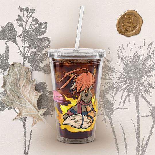 Paniña Hope is Real Clear Plastic Tumbler