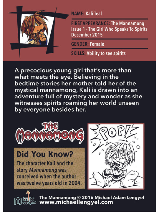 The Mannamong Series 1 Collectible Cards