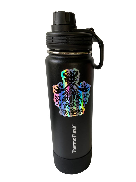 Mother Nature Die-Cut Holographic Sticker
