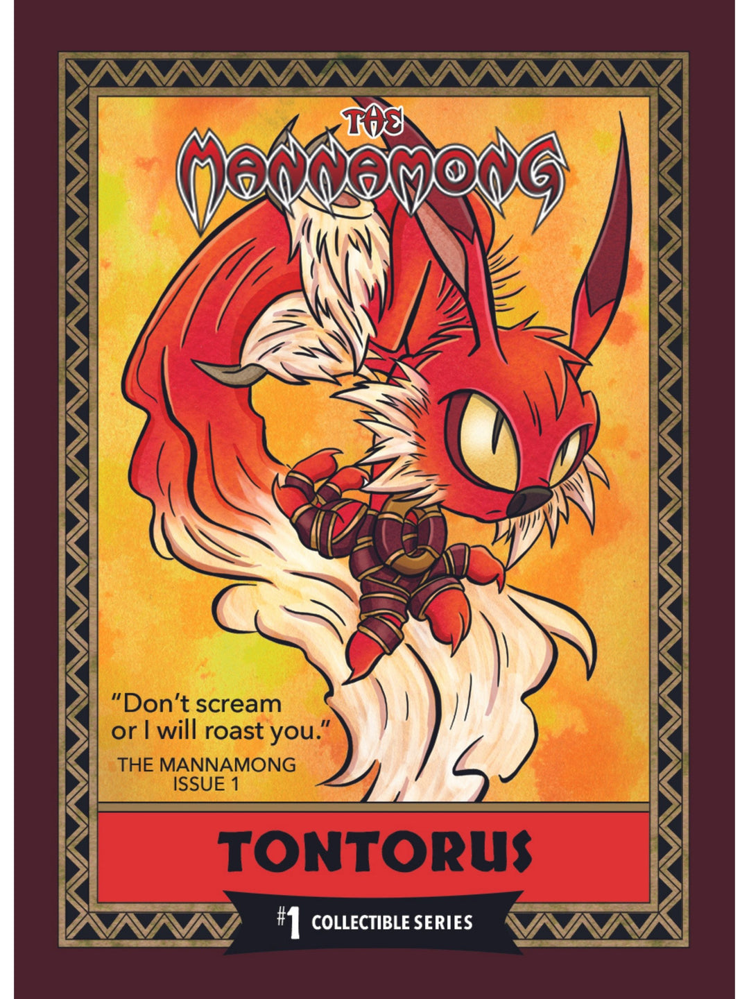 The Mannamong Series 1 Collectible Cards