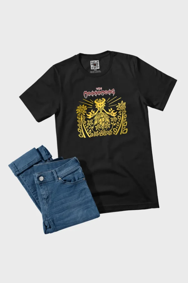 Mother Nature Gold Metallic T-Shirt - The Mannamong Collection